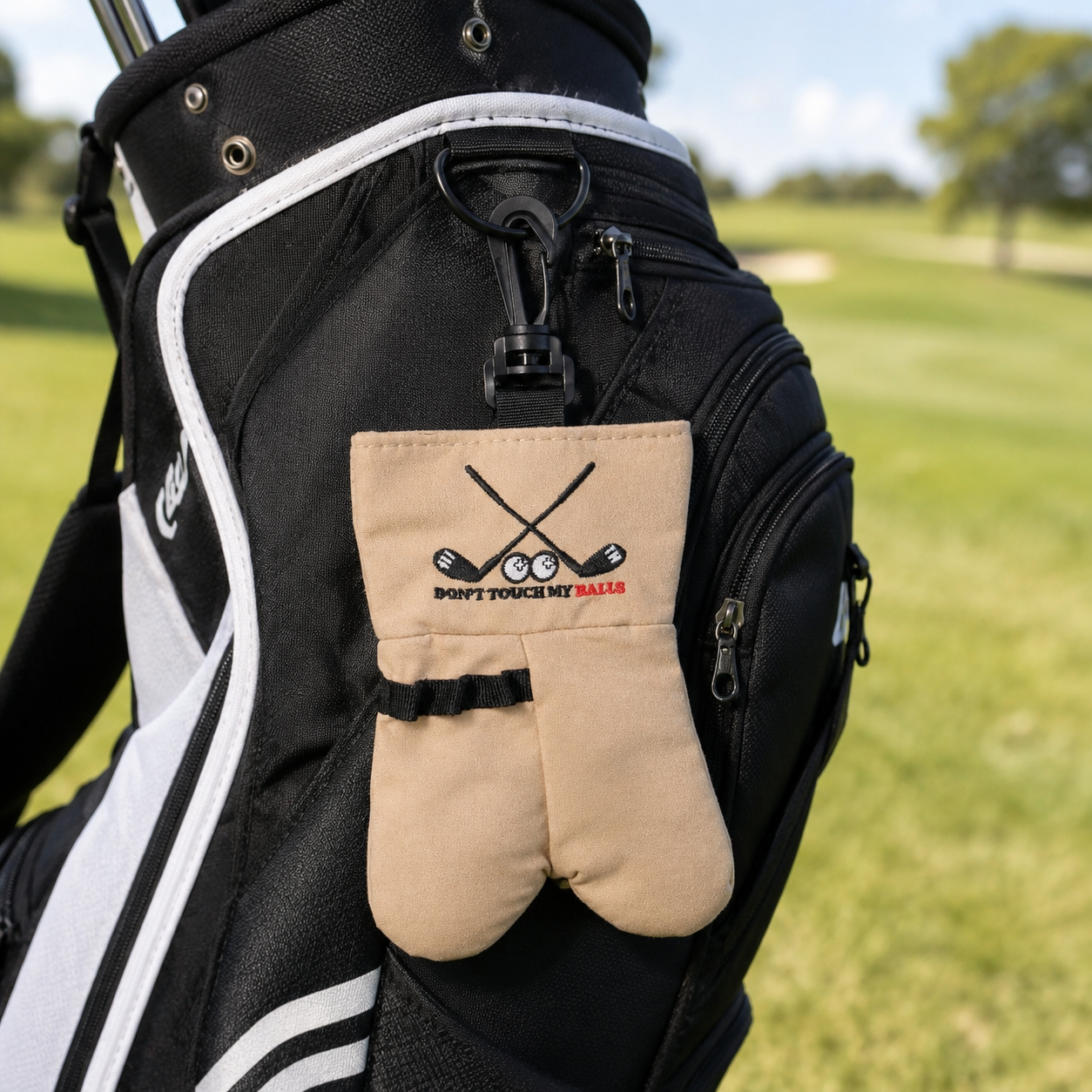 Don’t Touch My Balls Golf Ball Holder