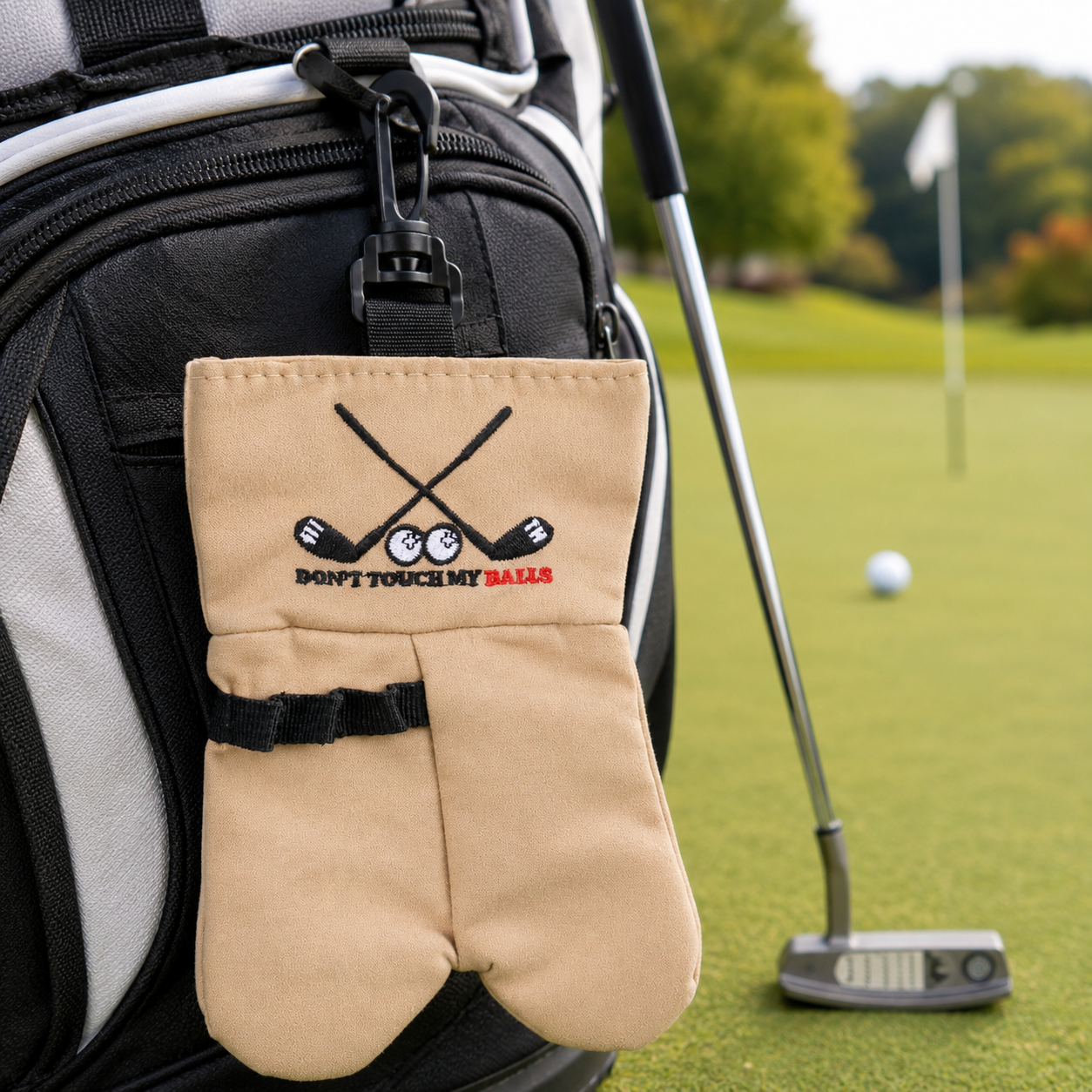 Don’t Touch My Balls Golf Ball Holder